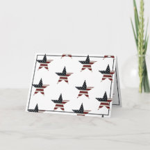 Étoile du drapeau américain du jour de l'ancien co