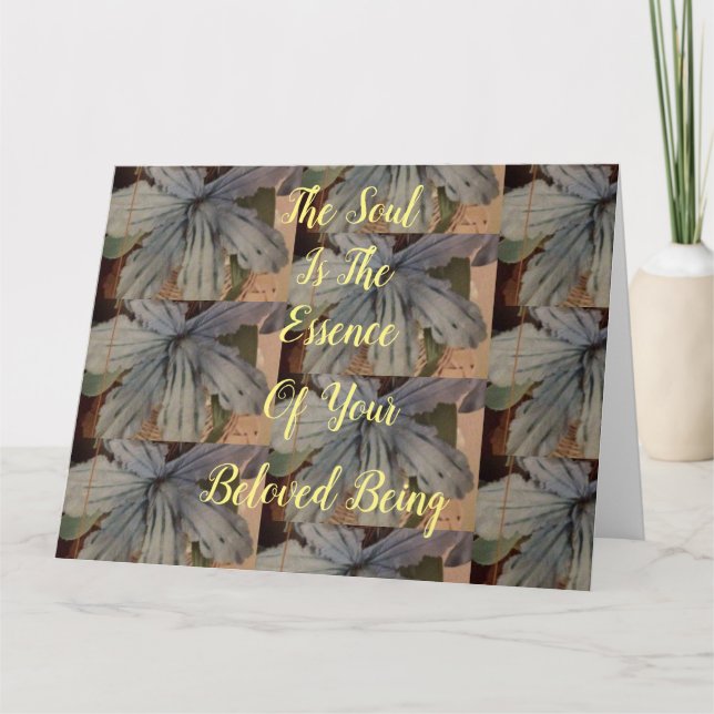 Carte Être aimé (Devant)