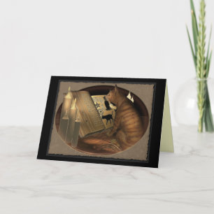 Carte Étude des leçons de chat