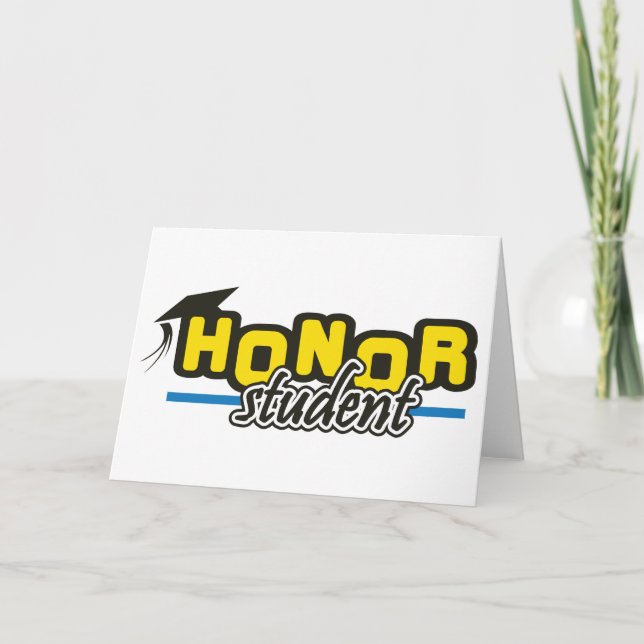 Carte Étudiant honoré (Devant)
