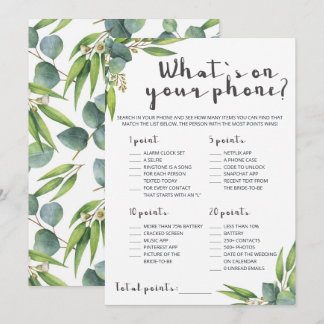 Carte Eucalyptus Botanique Whats Sur Votre Téléphone Jeu