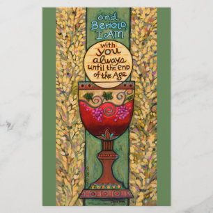 Carte Eucharistie personnalisable, multi-usage