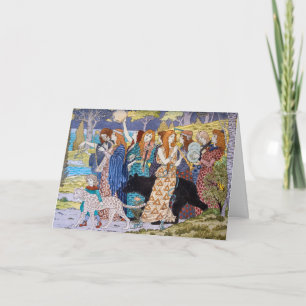 Carte Eugene Grasset - Panneau décoratif Harmony