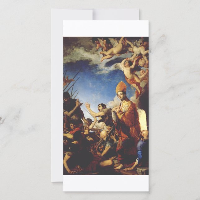 Carte Évêque de Saint Januarius de Bénévent (Devant)