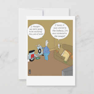 Carte Everyday humour card for the old scooter fanatic