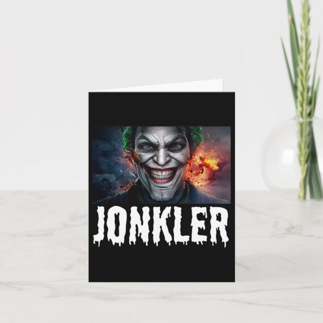Carte Evil Jonkler Halloween (Devant)