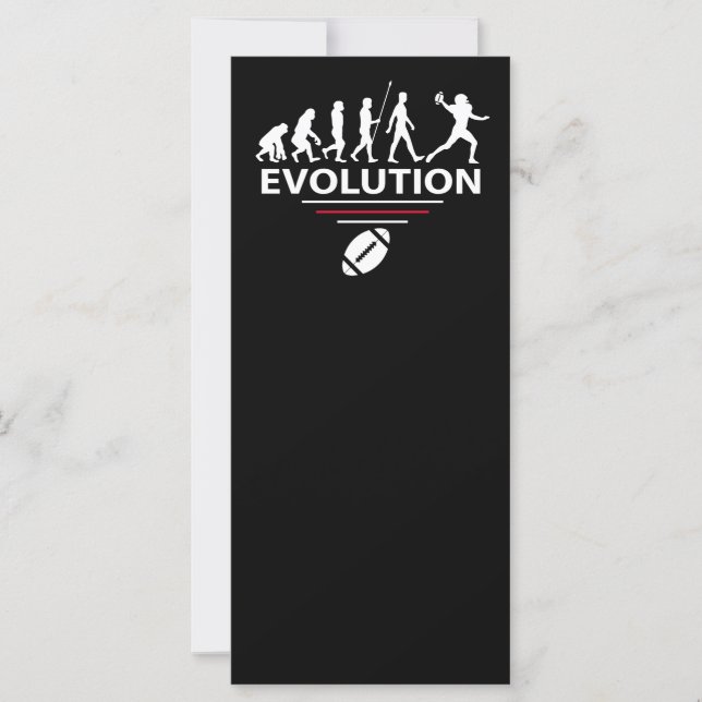 Carte Évolution du football (Devant)