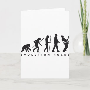 Carte evolution guitar rock