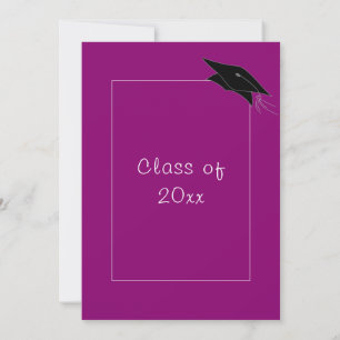 Carte Exemple d'invitations de remise de diplômes person