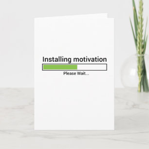 Carte Exercice Salle de gym Fitness exercice Yoga Motiva