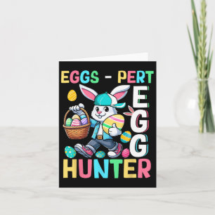 Carte Expert Oeuf Drôle Chasseur de plaisanterie Chasse 