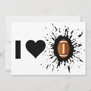 Carte Explosive I Love Football