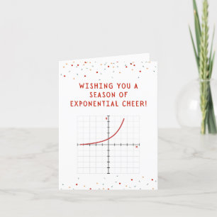 Carte Exponential Cheer Holiday