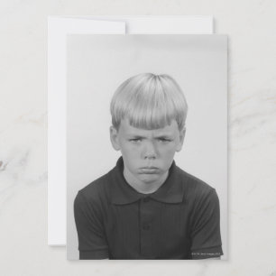 Carte Expression de Boy Facial