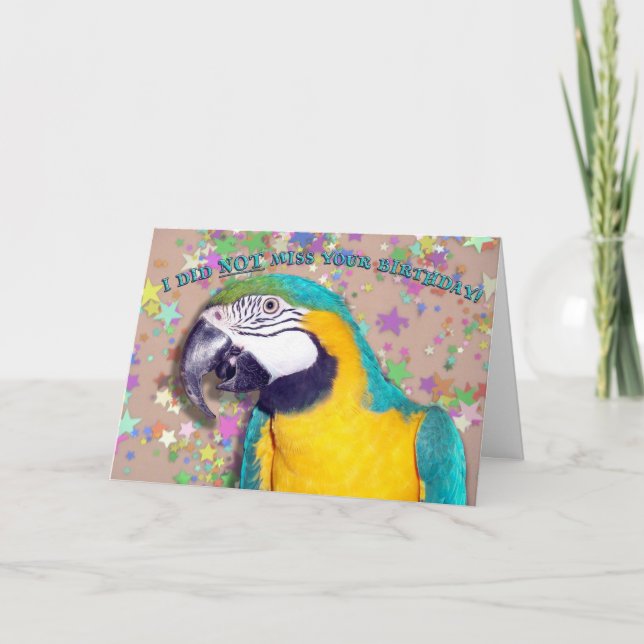 Carte Extending the birthday celebration (Devant)