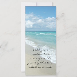 Carte Extreme Relaxation Plage Vue Sable blanc