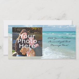 Carte Extreme Relaxation Plage Vue Sable blanc