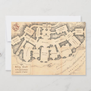 Carte extrémité du sac