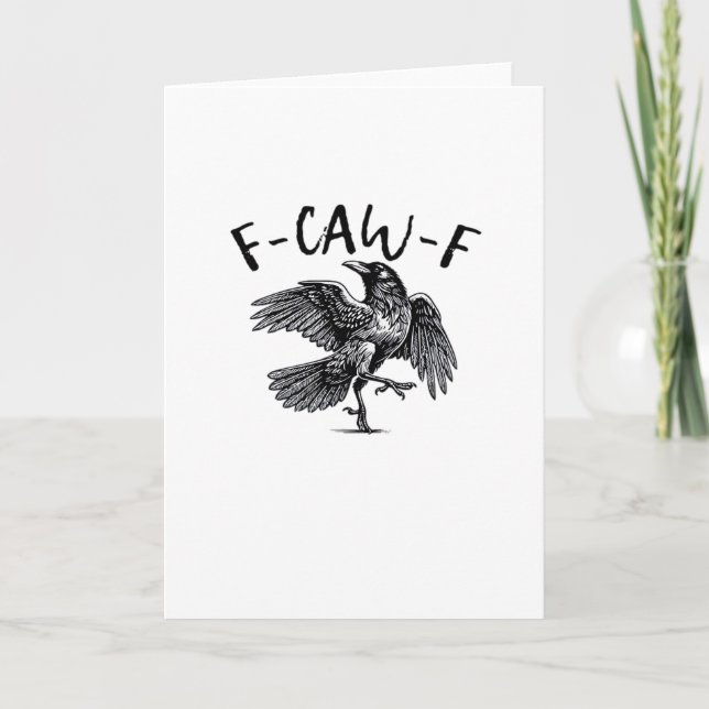 Carte F Caw F Essential Classic Aesthetic (Devant)