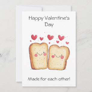 Carte Fabriqué pour l'un pour l'autre - Cute & Punny Val