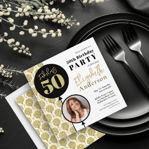 Carte Fabuleux 50e anniversaire Gold