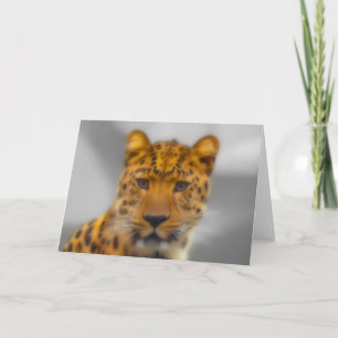 Carte Face léopard