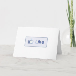 Carte Facebook aiment