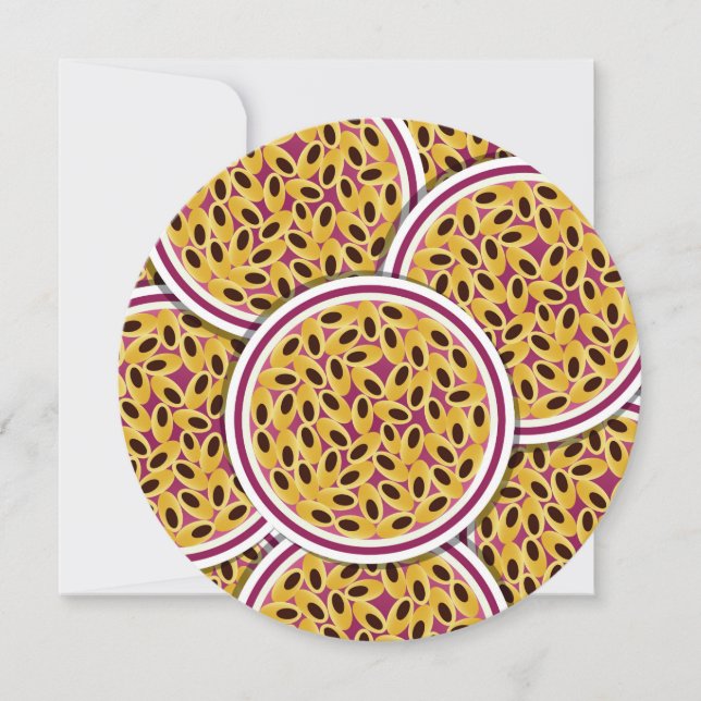 Carte Fâcheux fruit de passion (Devant)