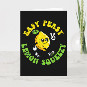 Carte Facile Petit Citron Facile Paix Drôle Citation Hom