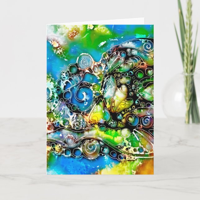 Carte Façons De Vivre - Art Neurographique 7 (Devant)