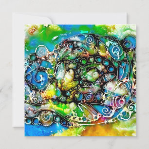 Carte Façons De Vivre - Art Neurographique 7