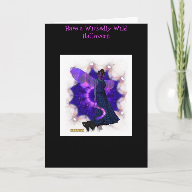 Carte Faery Scarey Halloween (Devant)