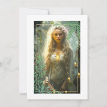 Carte Fair Maiden Flat Note