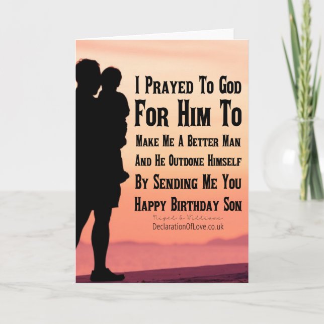 Carte Faire de moi un meilleur Seigneur (Devant)