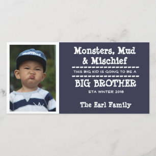 Carte Faire-part Big Brother Baby Arrival