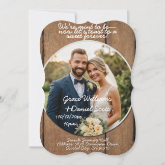 carte faire-part de mariage