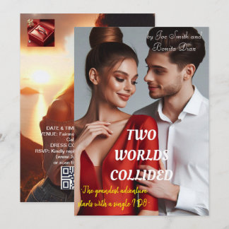 CARTE FAIRE-PART DE MARIAGE