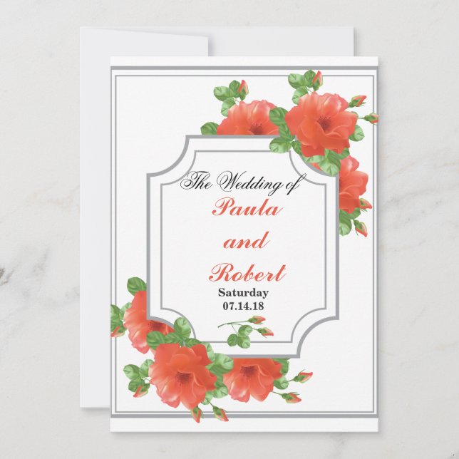 Carte Faire-part de mariage (Devant)