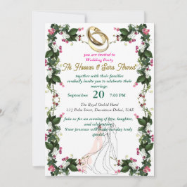 carte faire-part de mariage