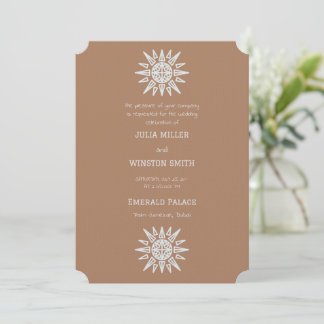 Carte Faire-part de mariage Smart Party