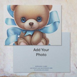 Carte Faire-part de naissance bébé   Ajouter une p