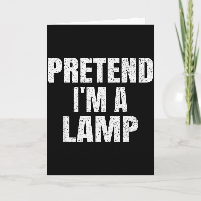 Carte Faire semblant d'être une famille de lampe Groupe  (Devant)