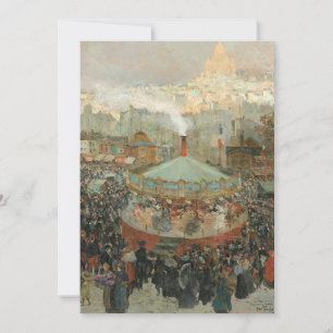 Carte Fairground   Louis Abel-Truchet