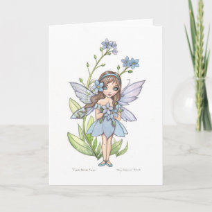 Carte Fairy Pas Flower
