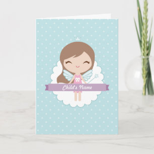 Carte Fairy pour dents (personnalisable)