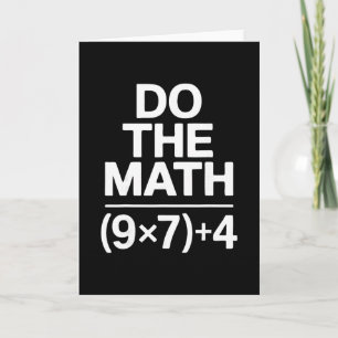 Carte Fais Le Calcul 67 Mème Drôle Humour Sarcastique 