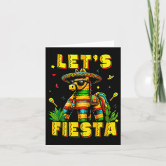 Carte Faisons la Fête Cinco De Mayo Fête Mexicaine Mexiq