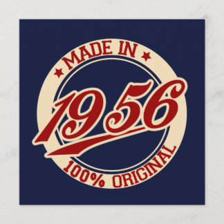 Carte Fait En 1956