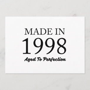 Carte Fait en 1998
