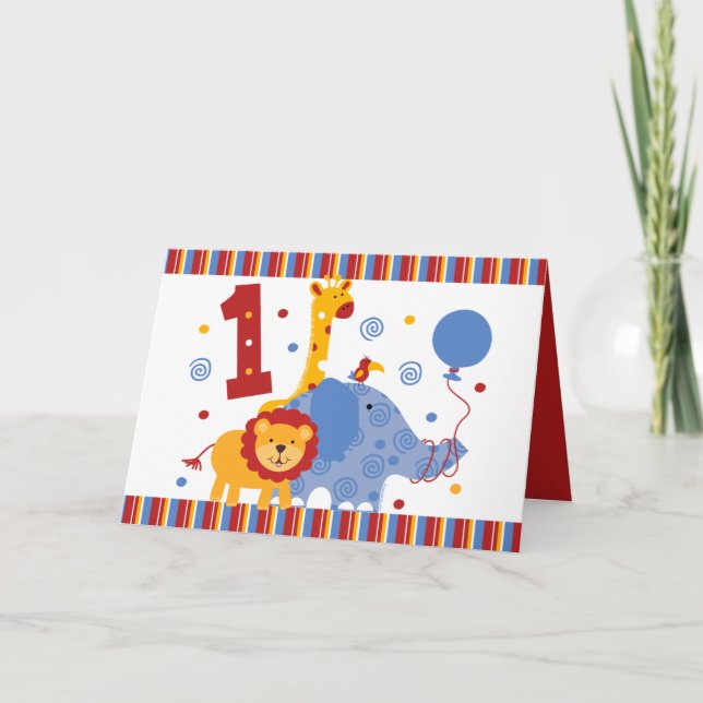 Carte faite sur commande de ęr anniversaire de (Devant)